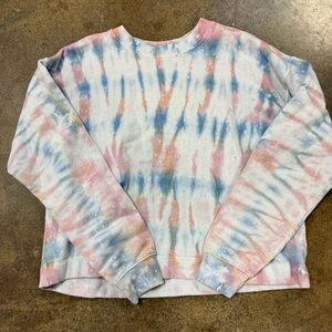 Velvet Pastel Tie-Dye Top